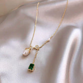 Crystal Baroque Pearl Short Necklaces